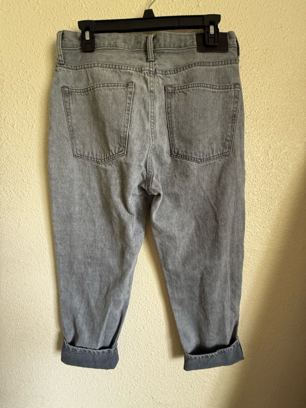 Everlane Gray Boyfriend Jeans - Picture 4 of 6